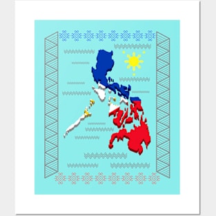 Philippine Map Posters and Art